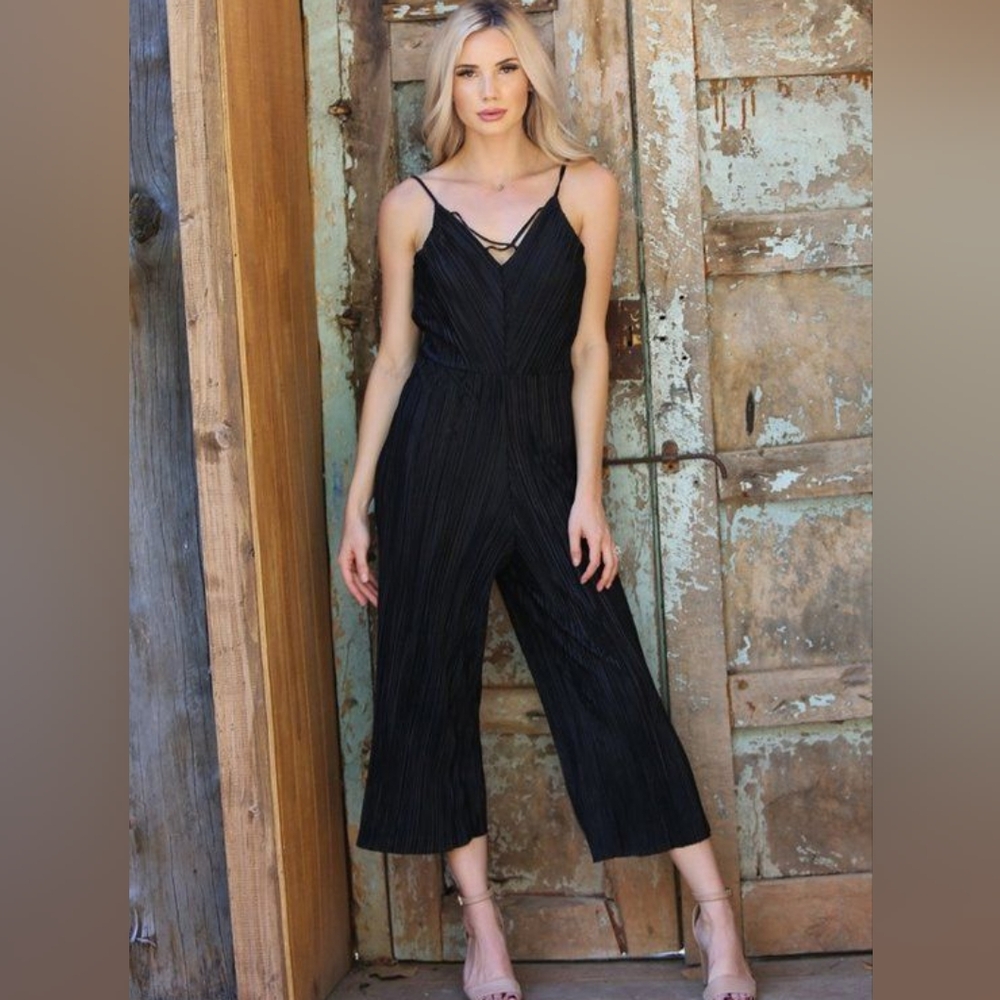 Angie Black Jumpsuit